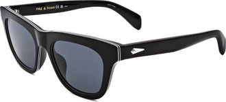 Rag & Bone Rag & Bone Unisex 52mm Black Sunglasses