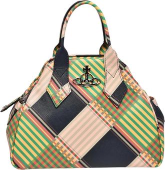 Vivienne Westwood Tassen, Dames, Veelkleurig, ONE Size, Leer, Yasmine Handtas