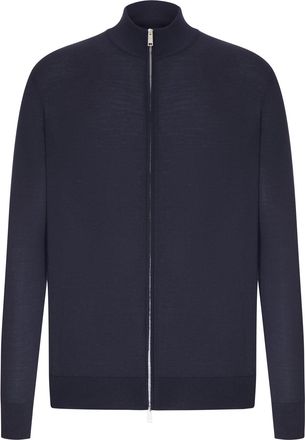Ermenegildo Zegna TROPHY 15MILMIL15 WOOL ZIP-UP SWEATER - Zegna - Man