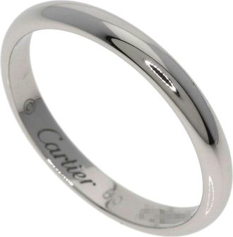 Cartier Platinum 950 Band Ring (Pre-Owned)