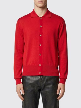 Versace Cardigan in seta e cotone