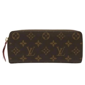 Louis Vuitton Pre-owned Wallets, female, Brown, Size: ONE SIZE Pre-owned Canvas Wallet