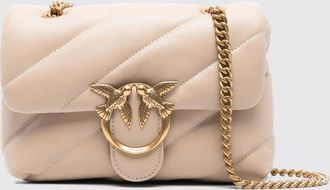 Pinko Classic Love Bag Puff Mini Bag in Quilted Nappa with Love Birds Buckle
