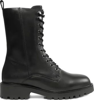 Vagabond Kenova laarzen met chunky zool - Zwart