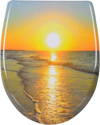 Woltu Tapa Wc Universal Tapa Wc De Liberaci&oacute;n R&aacute;pida Asiento Para Inodoro Asiento De Inodoro En Forma De O Cierre Suave Lento Bisagras Ajustables F&aacute;cil De M