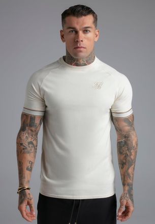 Siksilk Mens Ecru Tech T-Shirt XXL