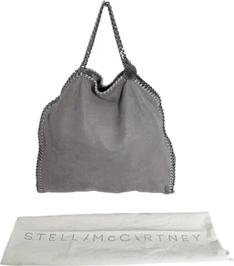 Stella McCartney Stella Mccartney Light Gray Handbag Tote Bag (Pre-Owned)