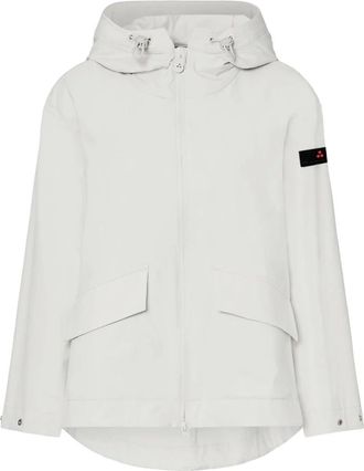 Peuterey Light Jackets, female, White, Size: 2XS Darby