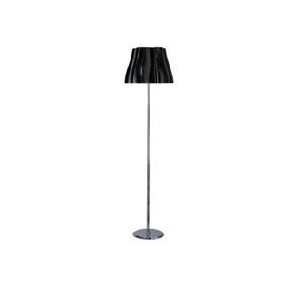 Netlighting Miss Floor Lamp 3 Light E27 Gloss Black Polished Chrome