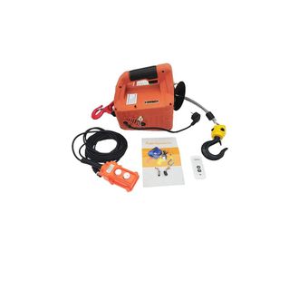 OEM Cabrestante El&eacute;ctrico, Capacidad De Carga De 500 Kg, Potencia De 1500 W, Color Dorado, 600 Kg