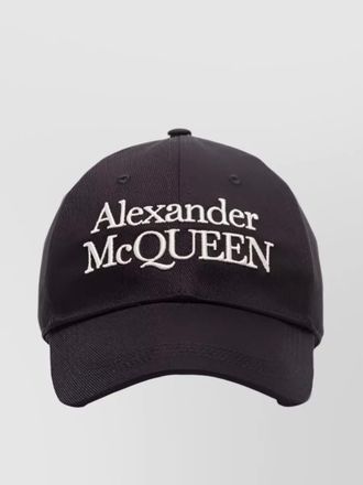 Alexander McQueen cotton baseball cap