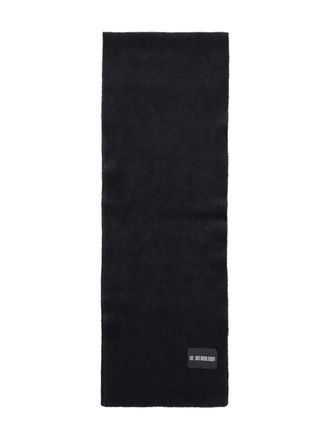 LGN Louis Gabriel Nouchi logo-detail scarf - Nero