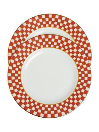 La DoubleJ Dinner Plates Set Of 2 in Apollo Mattone at Nordstrom