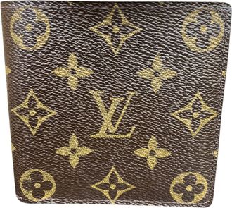 Louis Vuitton Brown Monogram Monogram Canvas Wallet (Bi-Fold) (Pre-Owned)