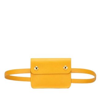 Hermès Pre-owned Belt Bags, female, Yellow, Size: ONE SIZE Pre-owned Vintage Belt Bag