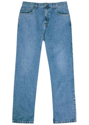デニム・ジーパン AXEL ARIGATO Women Denims A2628005 CLARA LGBLU BLUE Blue Clara Wide-Leg Jeans by Axel Arigato on Sale