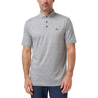 Travis Mathew Coffee House Polo in Heather Medium Grey at Nordstrom Rack, Size Xx-Large
