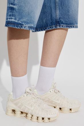 Nike Sports Shoes SHOX TL, Womens, Cream