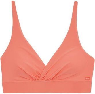 Regatta Paloma Plain Bikini Top in Shell Pink at Nordstrom, Size 14