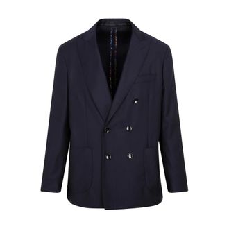 Etro Hombre, Chaquetas, Azul, Talla: S