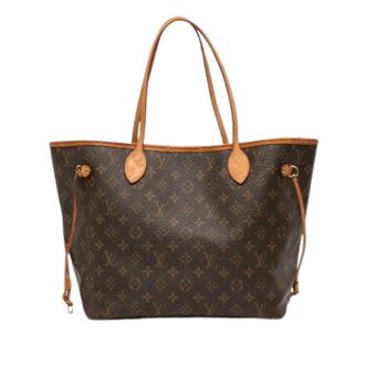 Louis Vuitton Pre-owned Tote Bags, female, Brown, Size: ONE SIZE Pre-owned Neverfull MM
