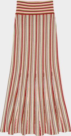 Rails Nari Stripe Crochet Maxi Skirt