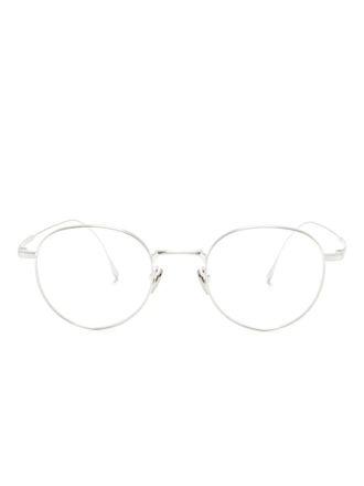 Masunaga ChordD glasses - unisex - Titanium - 48 - Silver