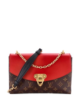 Louis Vuitton Saint Placide Handbag Monogram Canvas and Leather shoulder bag - Bruin