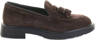 Fratelli Rossetti Schoenen, Dames, Bruin, 38 1/2 EU, Leer, Kelso Moccasin