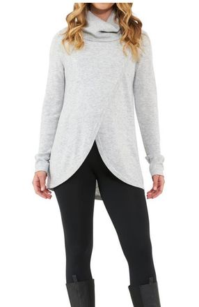 Ripe Cowl Neck Nursing Knit in Grey at Nordstrom, Size Medium Au