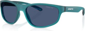 Arnette Blauwe Transparante Zonnebril AN 4351 - Heren - Zonnebrillen - Blauw - 56 MM - Accessoires