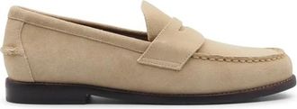 Ralph Lauren Su&egrave;de Loafers - Heren - Loafers - Beige - 40 EU - Su&egrave;de - Schoenen