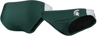Foco Womens FOCO Green Michigan State Spartans Wordmark Bikini Bottom at Nordstrom, Size X-Large