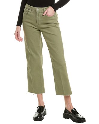 L'agence Lagence Wanda High-Rise Crop Wide Leg Pant