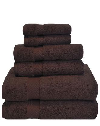 Superior Smart Dry 6Pc Absorbent Cotton Towel Set