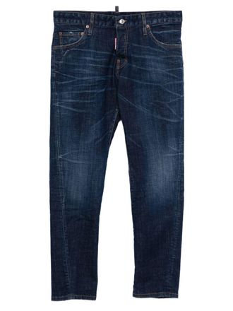 Dsquared2 Blue Classic Five-Pocket Denim Jeans