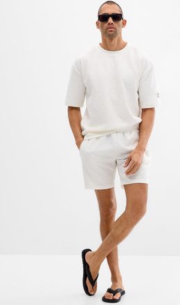 Le 31 Mens Embossed geo short Inseam: 7