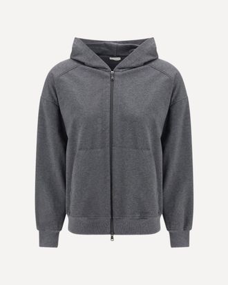 Brunello Cucinelli Cotton Hoodie Female XL
