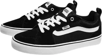 Vans Filmore Sneaker in Black/White Canvas Men Low-Top