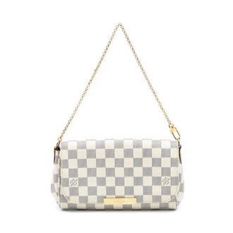 Louis Vuitton Pre-owned Handbags, female, White, Size: ONE SIZE Pre-owned Chain Shoulder Bag