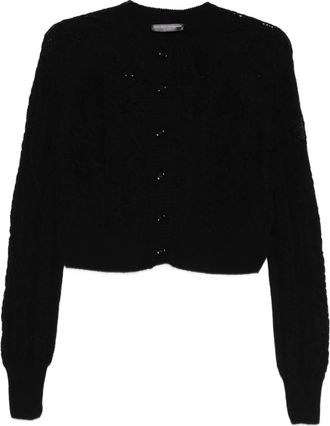 Ermanno Scervino Cardigan con bottoni - Nero