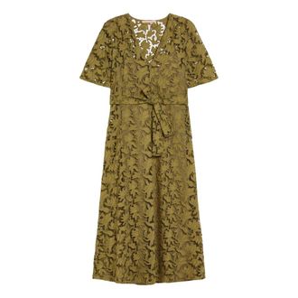 Pennyblack Kleedjes - Dames - Casual kleedjes - Groen - M - Katoen - Kleedjes