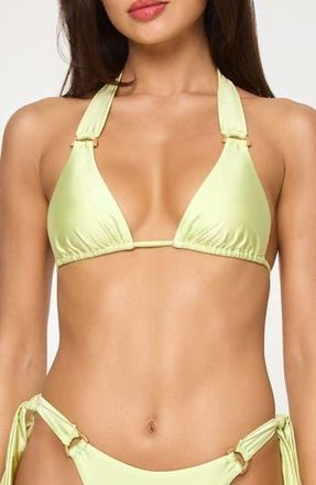 L*Space Brielle Bikini Top in Honeydew at Nordstrom Rack, Size X-Large