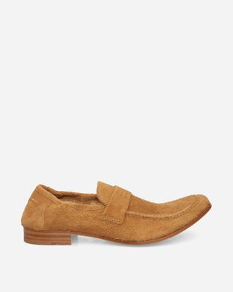 Maison Margiela Men s Swing-Toe Leather Loafers Ermine
