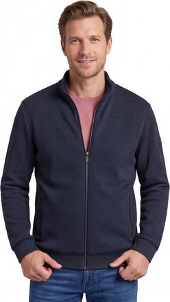 Bugatti vest Bugatti donkerblauw katoen
