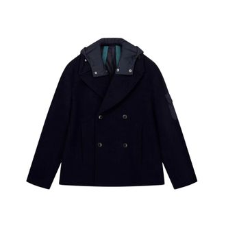 A|X Armani Exchange Chaqueta Bomber - Coats - Hombre - Azul - XL