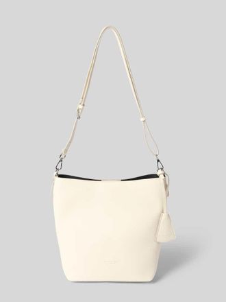 Seidenfelt Manufaktur Hobo Bag mit Logo-Pr&auml;gung Modell LOHJA in Beige, Gr&ouml;&szlig;e 1