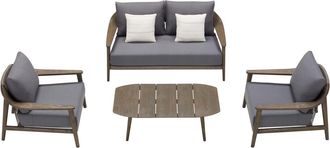 Higold 4-teiliges Design Gartenlounge-Set Leo - 4 Sitzplätze