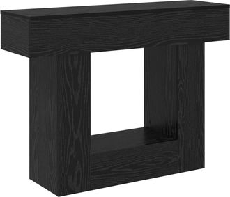 vidaXL Roble Negro 101 X 30 X 74 Cm Vidaxl