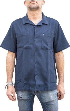 Barbour Hombre, Camisas, Azul, Talla: XL